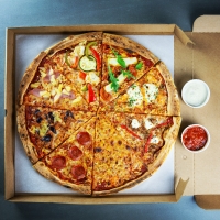 American Pizza Slice